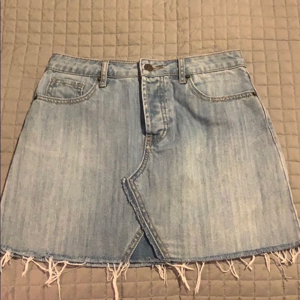 Denim skirt